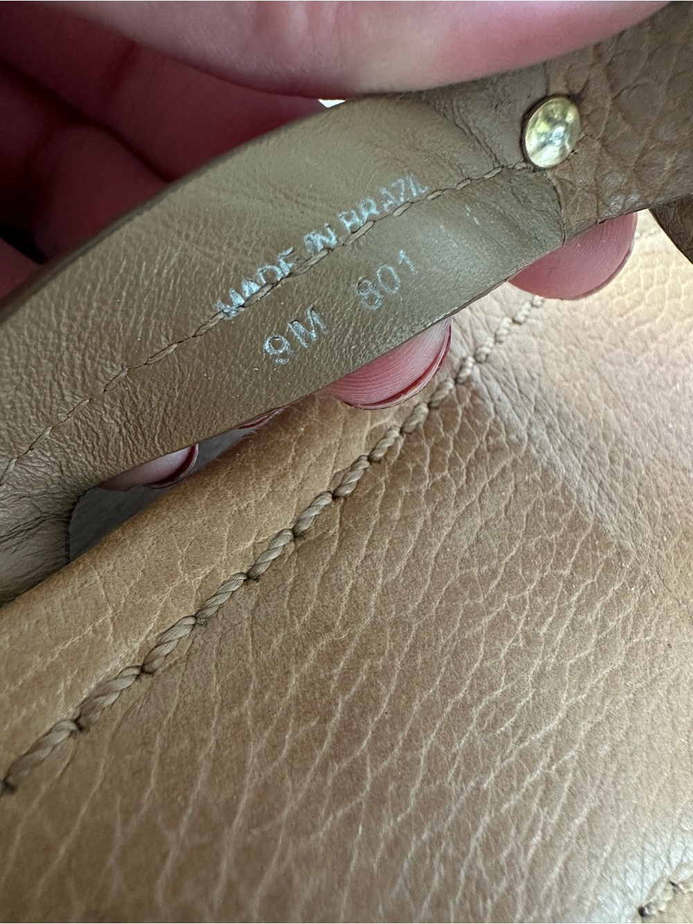 Tory Burch Miller Sandals Tan/brown size 9M - Picture 4 of 5
